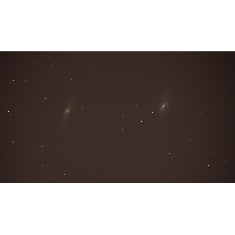Messier 65 & Messier 66 (RAW)